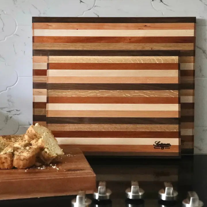 12.75x15.75 Medium Striped Classic Butcher Block