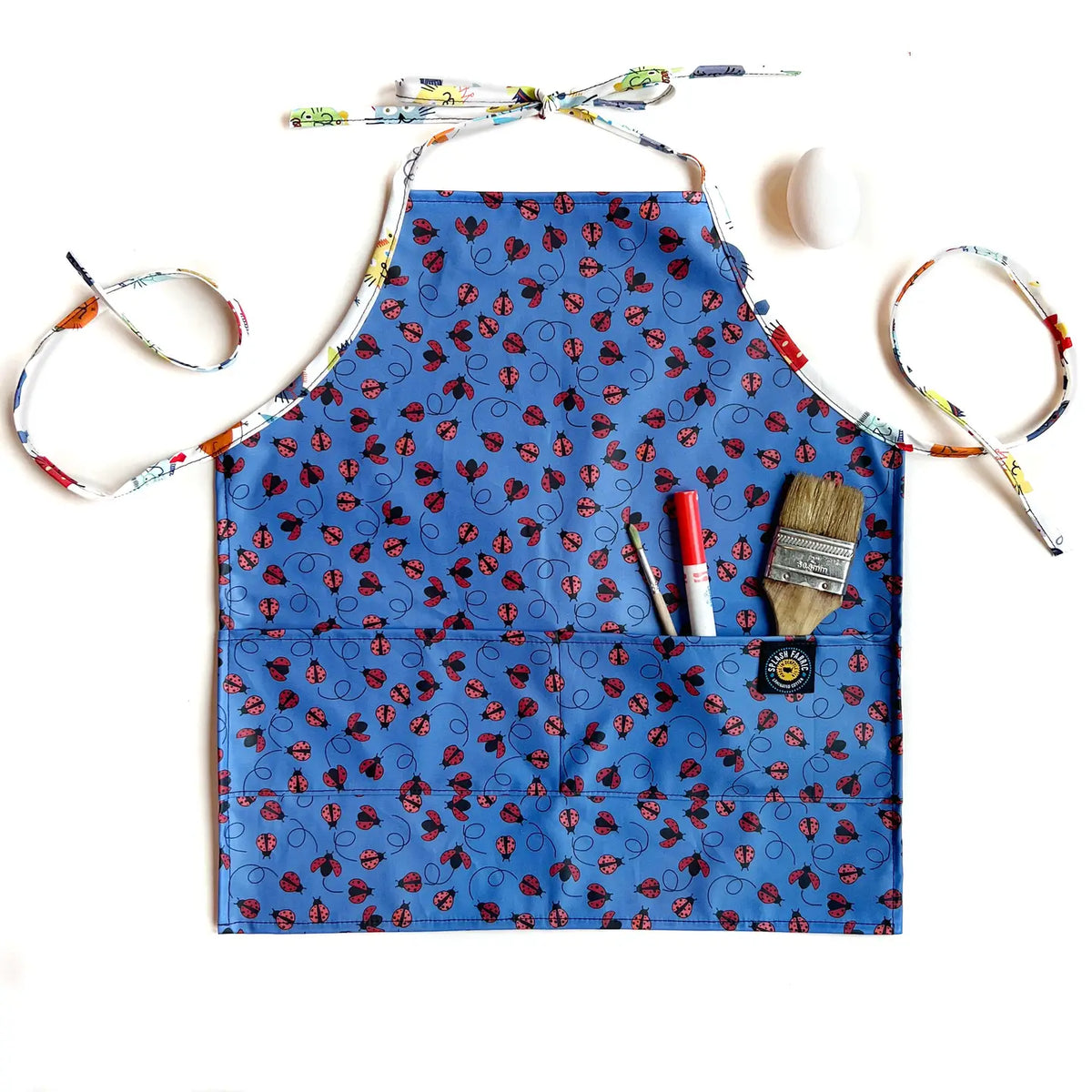 Lady Bug Kids Apron Ages 2-8