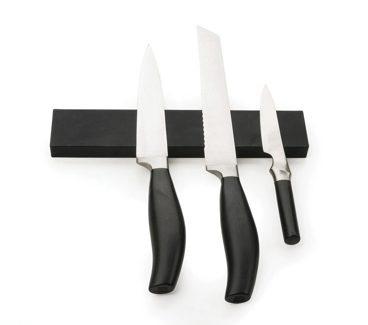 Black 10" Magnetic Silicone Knife Bar