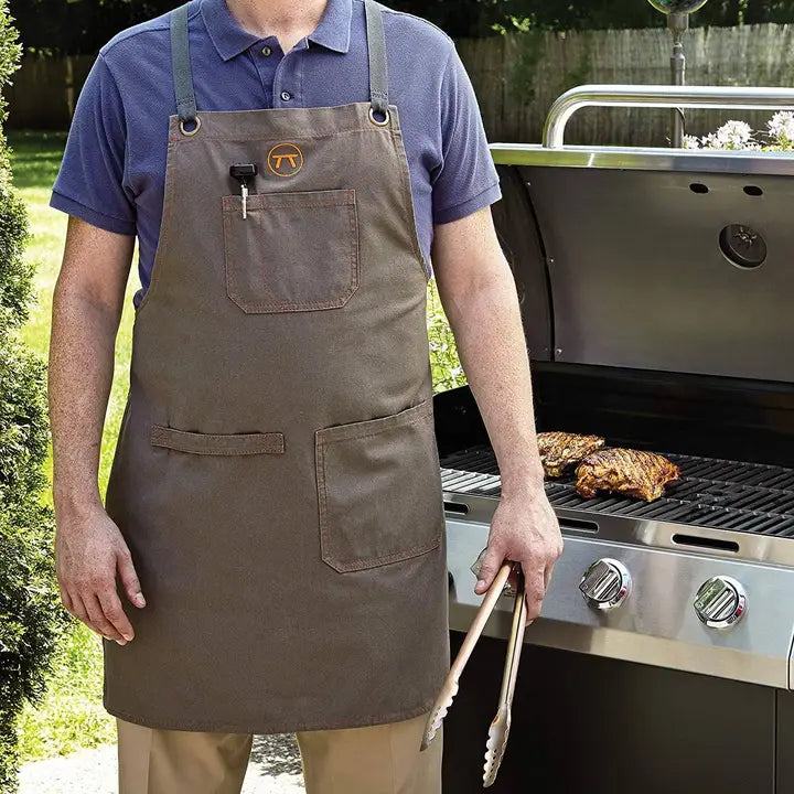 Canvas Apron Brown