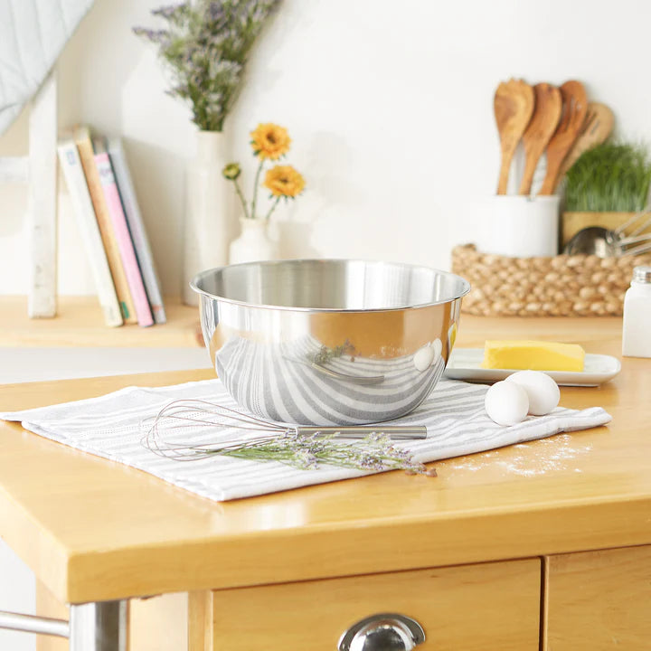Mixing Bowl, 6 Quart Stainless Steel