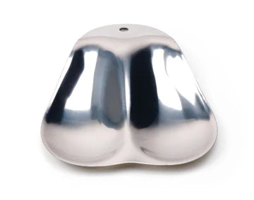Double Spoon Rest, Stainless Steel disc