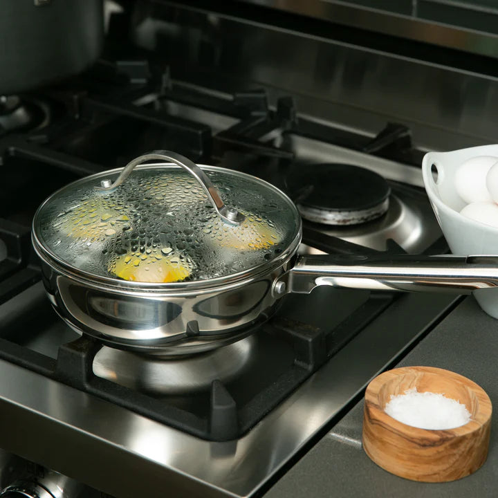 4 Egg Poacher Set, Pan & Insert