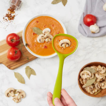 Ela's Silicone Ladle, Green