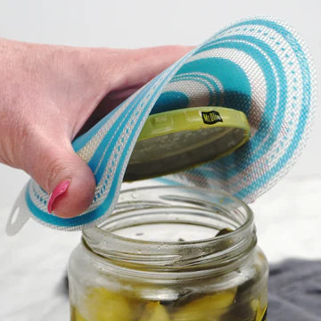 Silicone Jar Opener/Trivet Turquoise