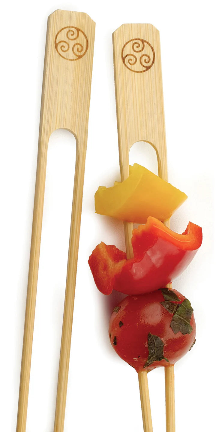 Bamboo Double Skewer, 25ct