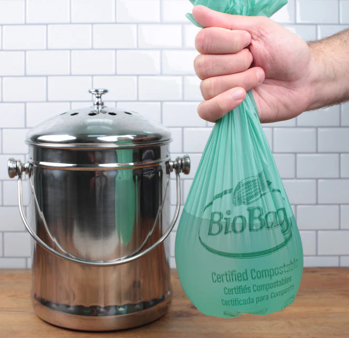 6 Liter Biobag Compost Liner, 50 Count