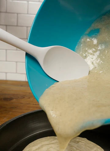 Ela's Silicone Spoon White