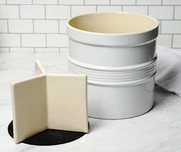 Tool Crock Stoneware Oversized, White