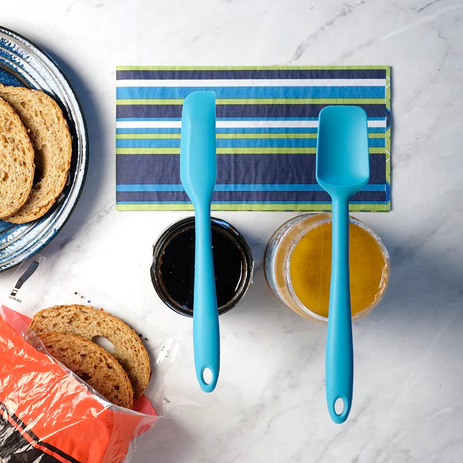 Turquoise Ela's S/2 Mini Silicone Spatula