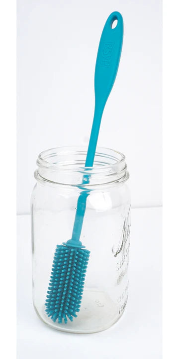 Silicone Bottle Brush, Turquoise