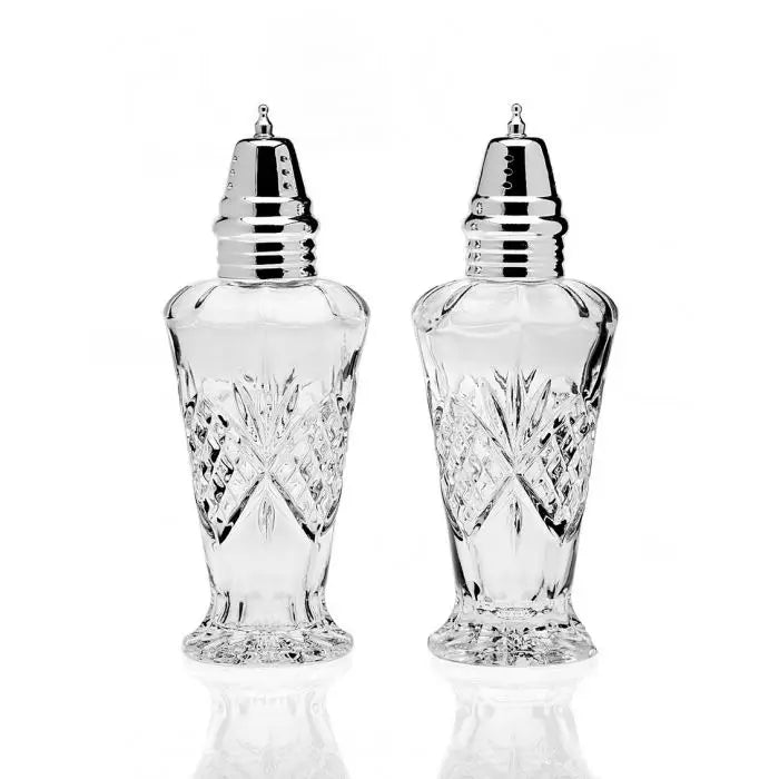 S/2 Dublin Salt & Pepper Shakers Silver Top
