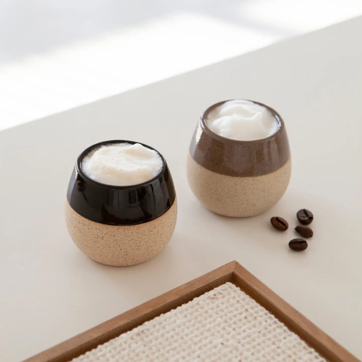 Light Gray, 4.5oz, Espresso Cup, by Amarcado