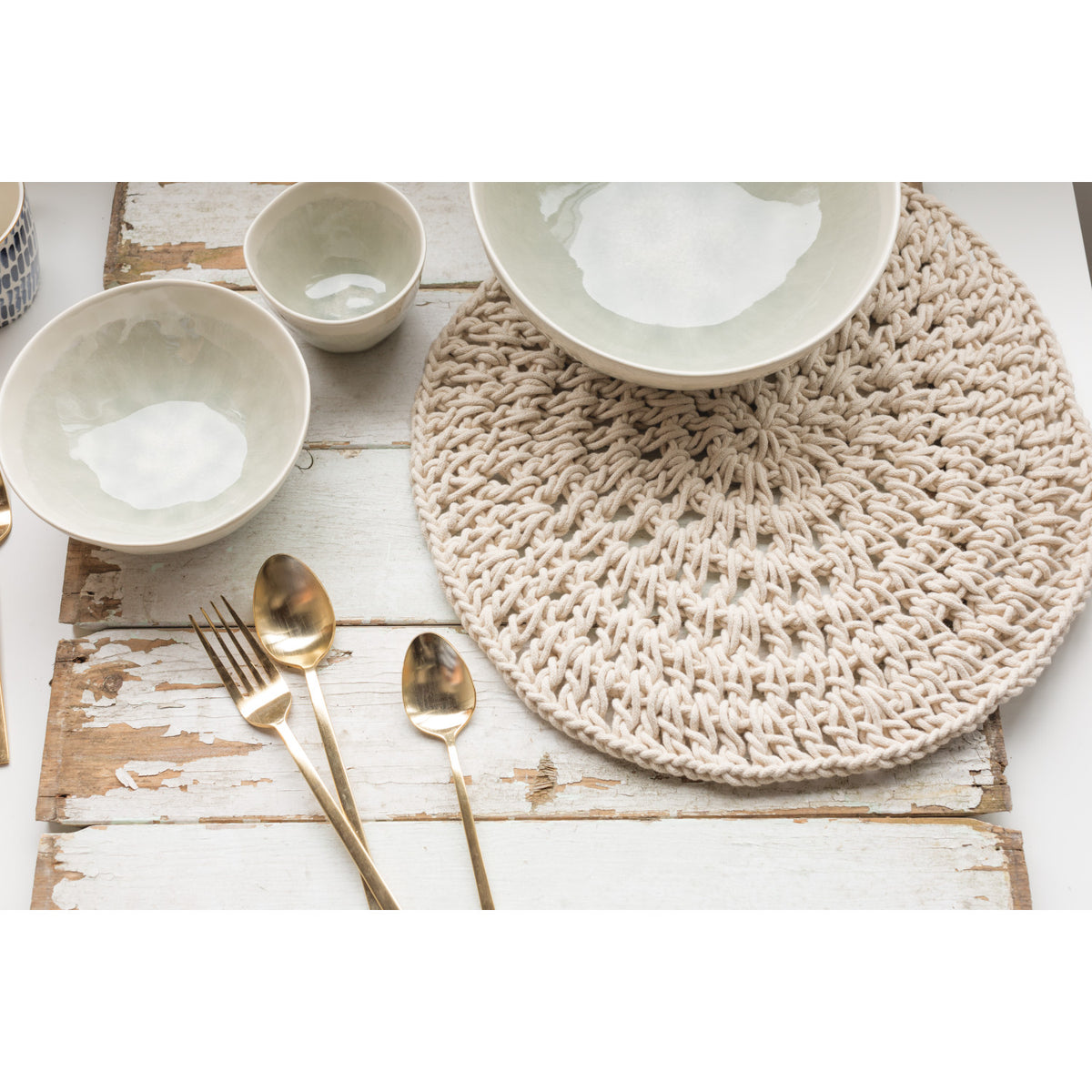 Placemat Knotted Natural