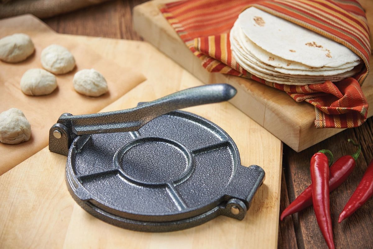 7" Cast Iron Tortilla Press, Tortilladora and Pataconera