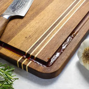 Acacia Cutting Board w/ Juice Groove