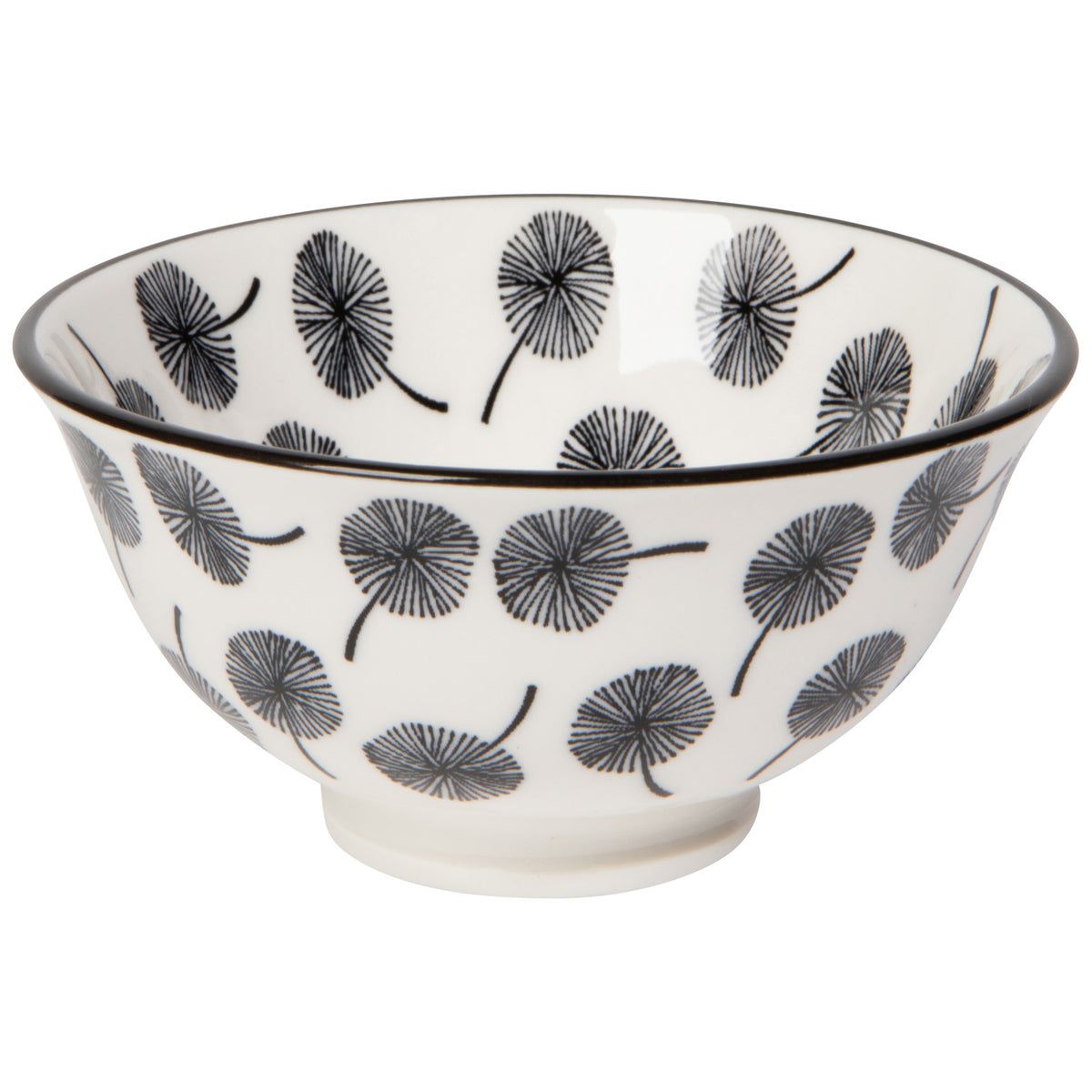 Gray Dandelion 3.5" Bowl