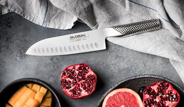 7" Santoku Knife, Hollow Ground