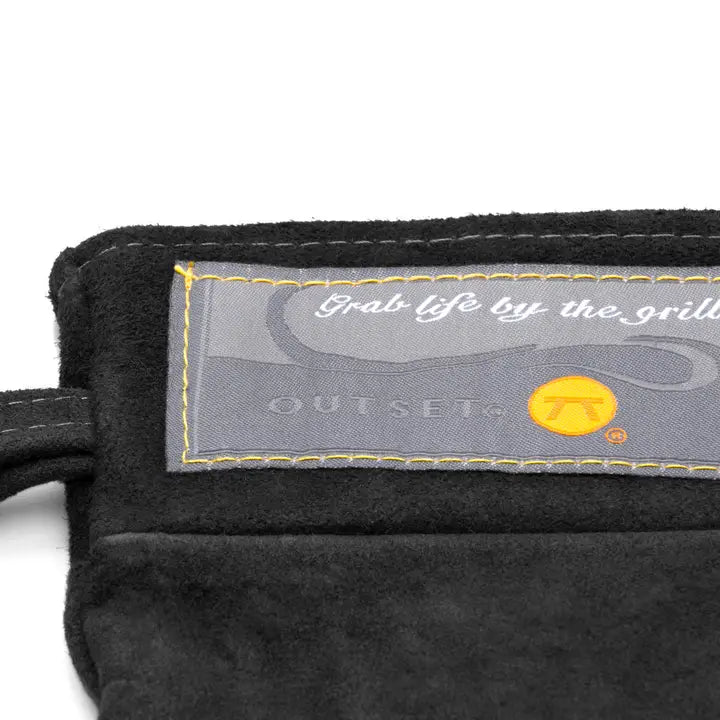 OS Black Leather Grill Mitt