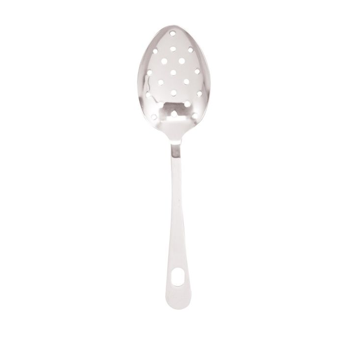 Stainless 9" Pierced Serving Spoon