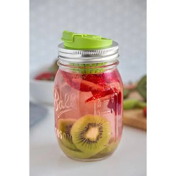 Jarware Plastic Fruit Infuser Lid, Regular Mouth