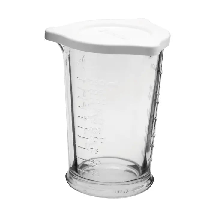 AH Triple Pour 8oz Measuring Glass w/Lid