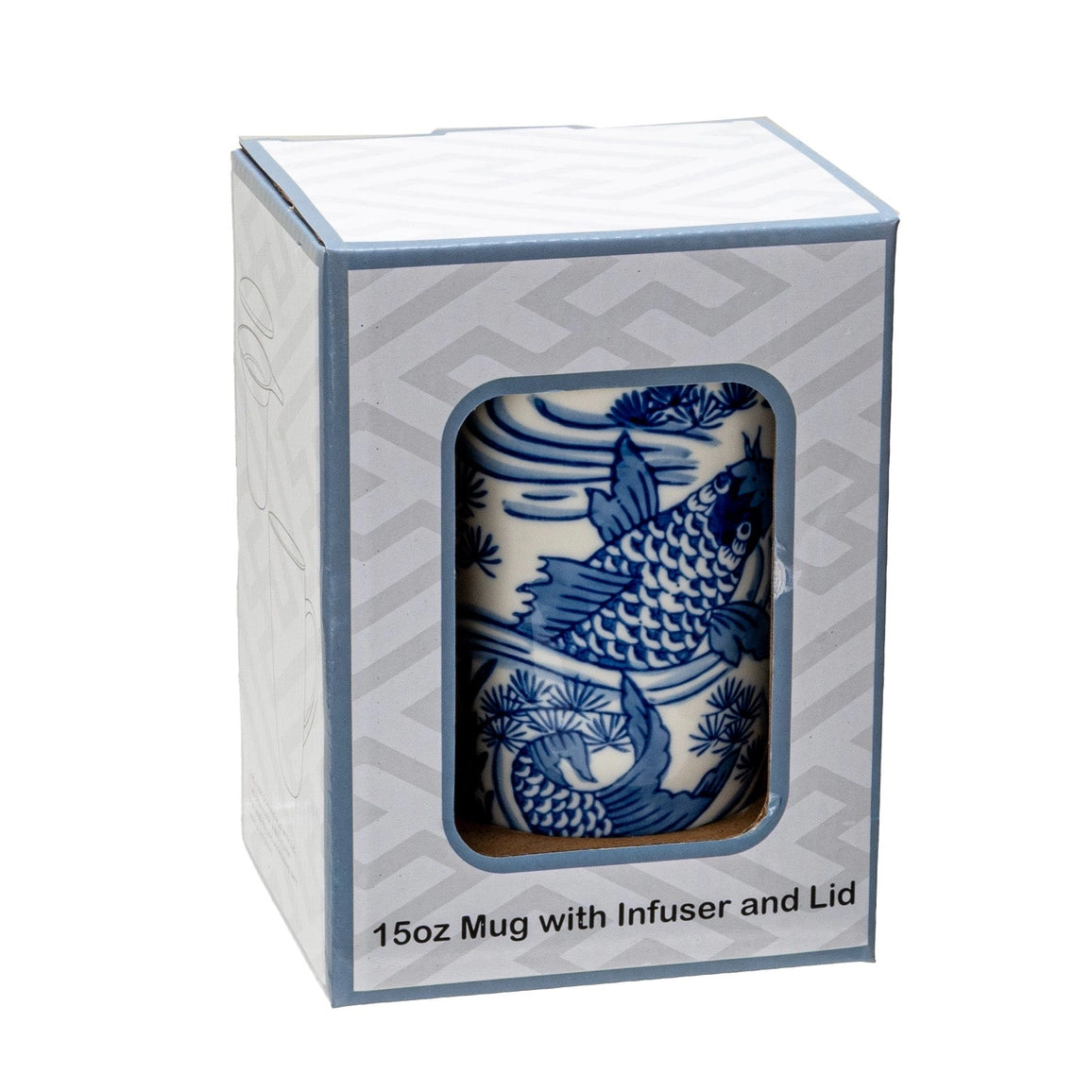 Koi Fish 15oz Tea Infuser Mug