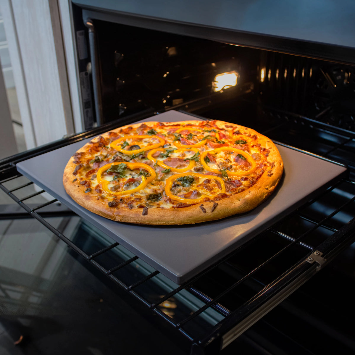 14"x16" Glazed Pizza Stone