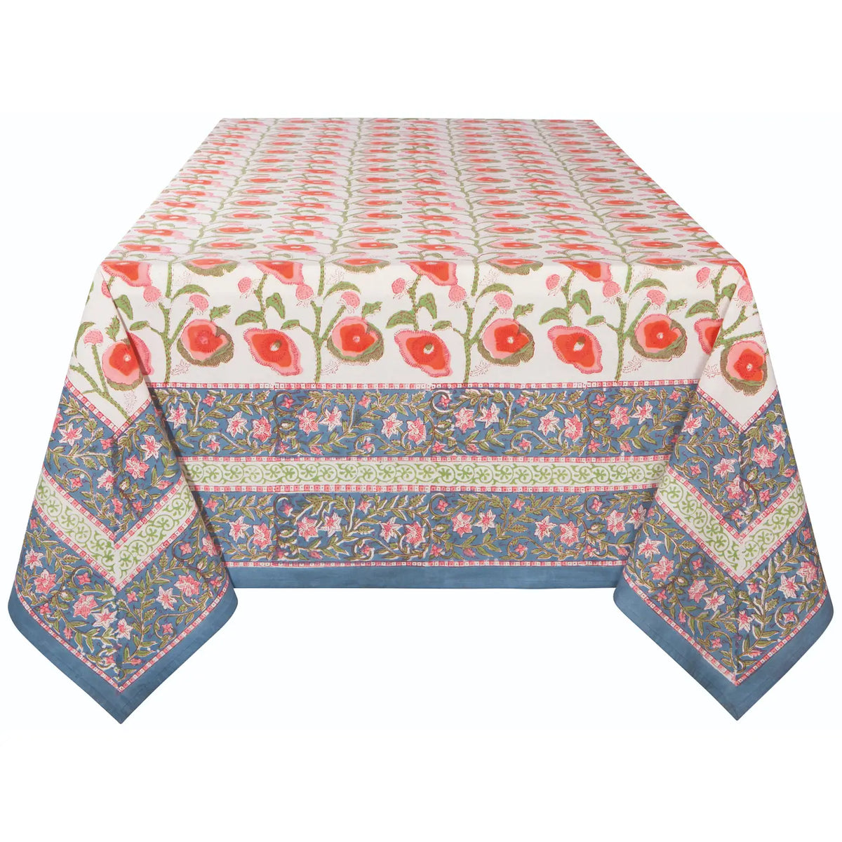 60x90 Poppy Tablecloth