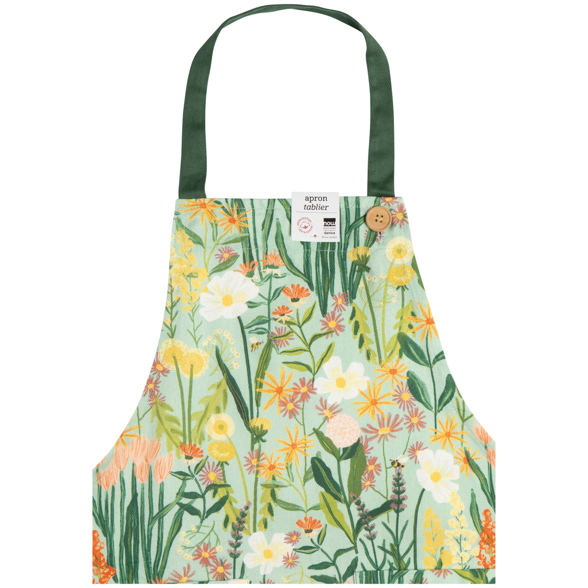 Bees & Blooms Apron