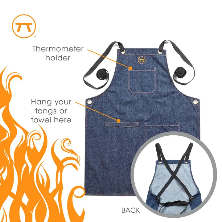Denim Apron Blue