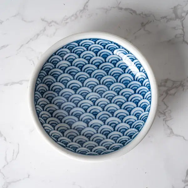 Seigaiha Waves 3.75" Sauce Dish