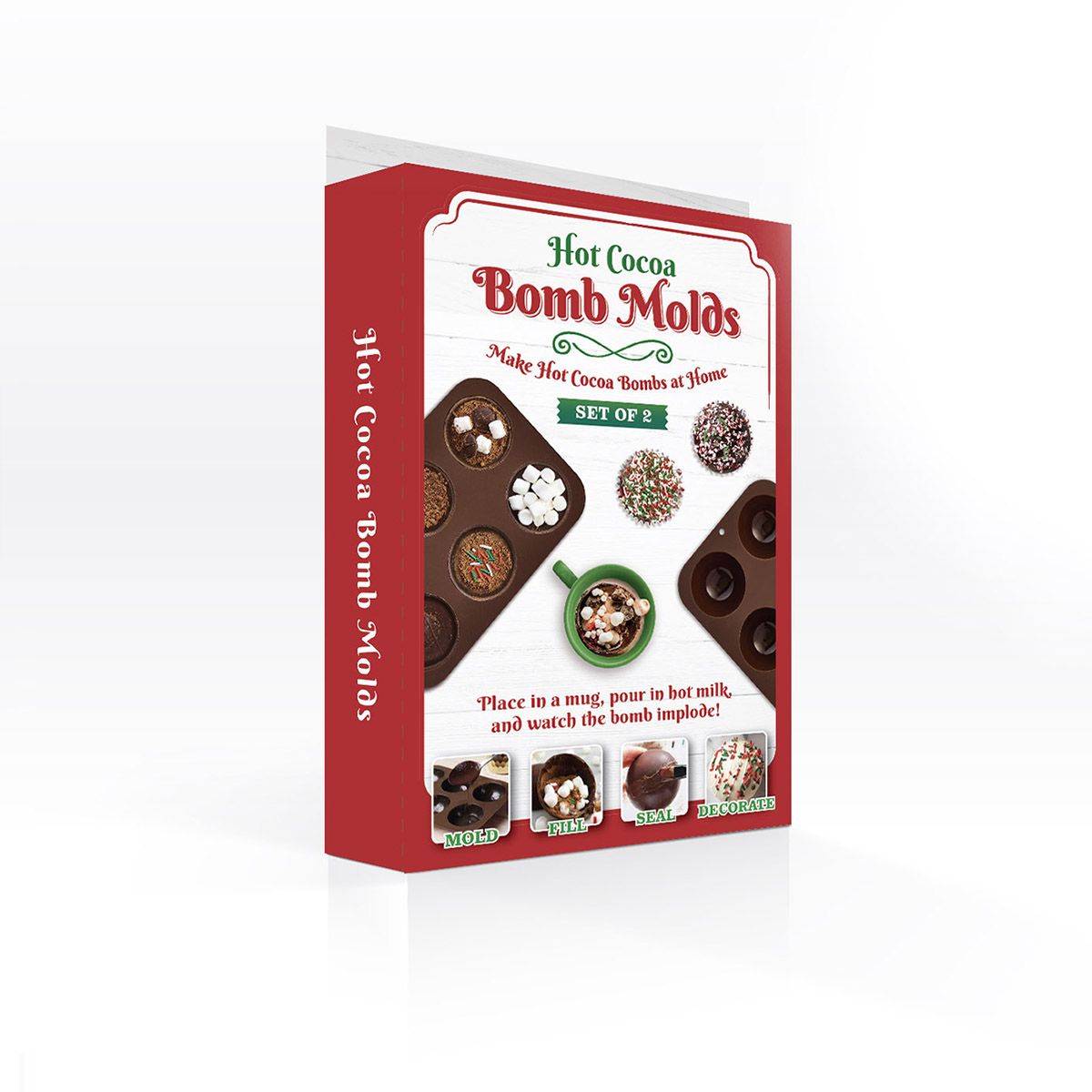Hot Cocoa Bomb Mold S/2