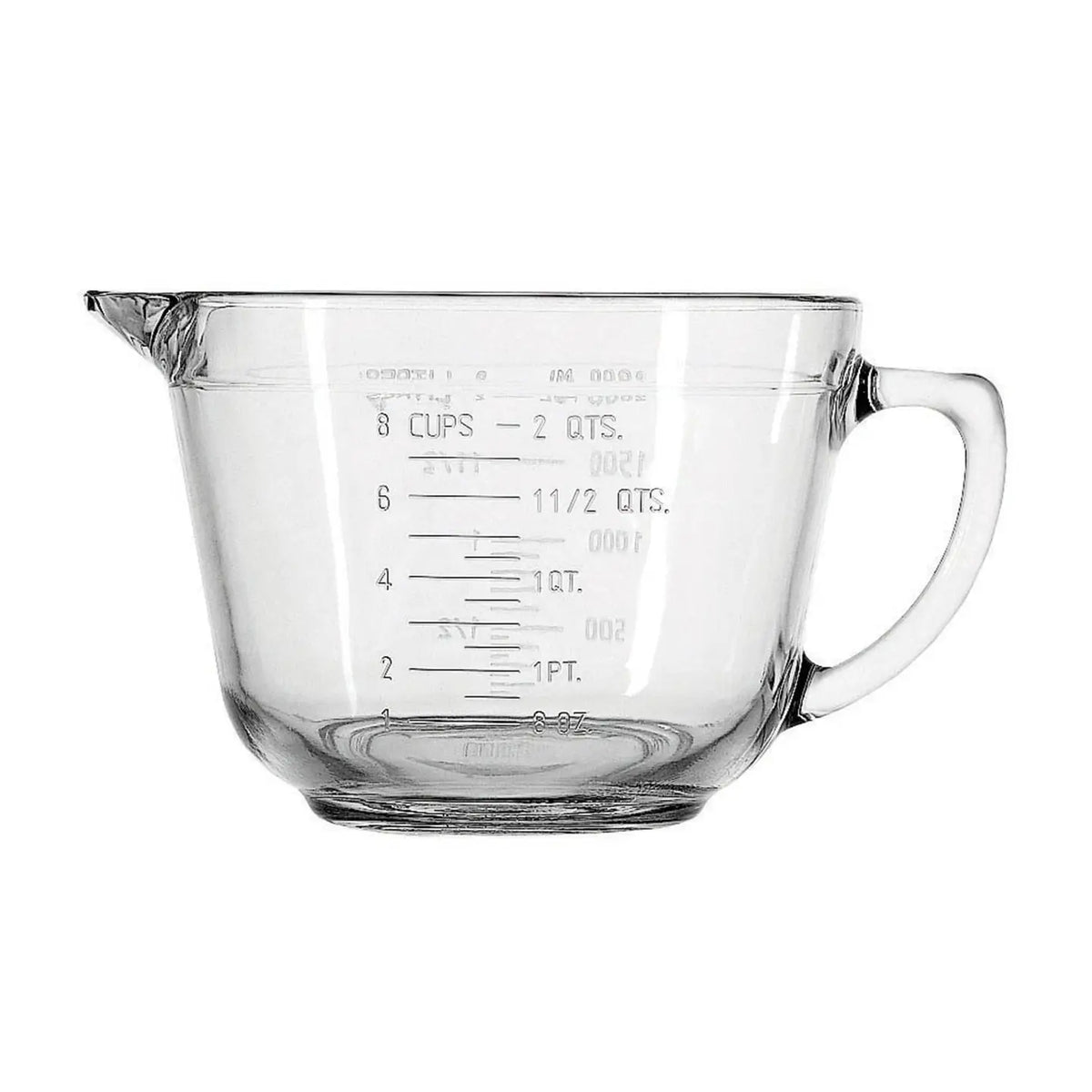 2Q 8C Batter Bowl Glass