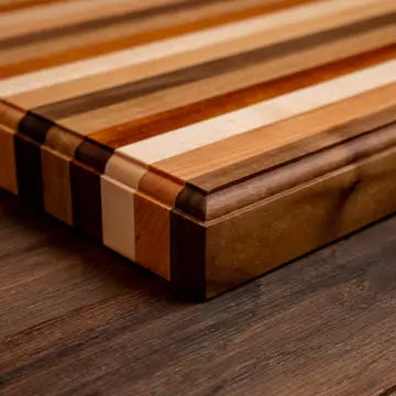 12.75x15.75 Medium Striped Classic Butcher Block