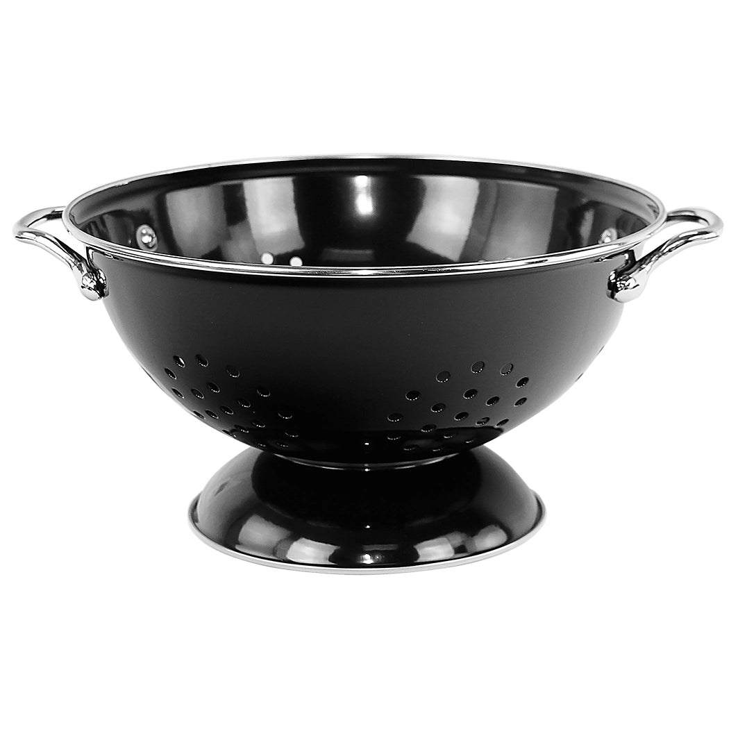 Black 3qt Colander