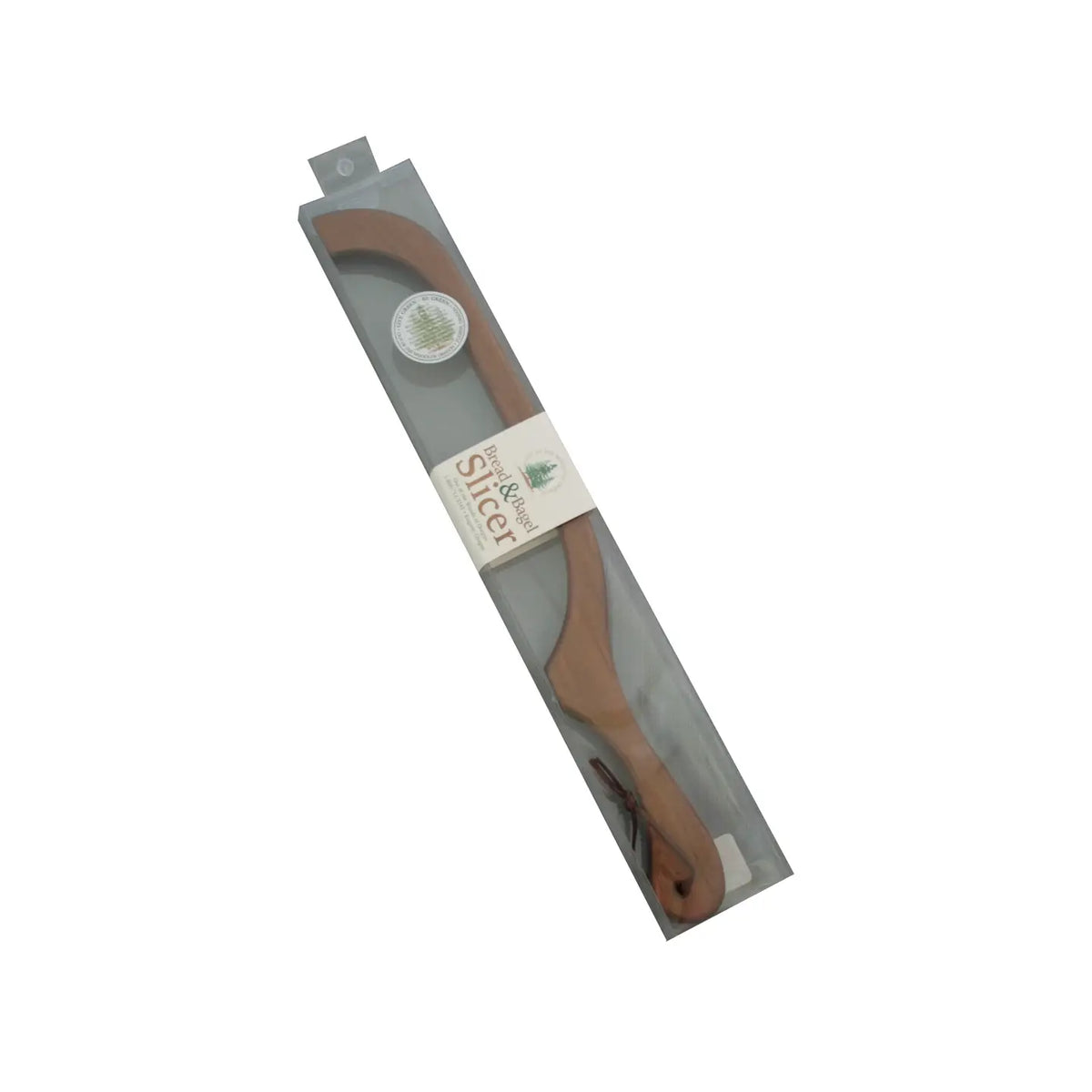 Bread & Bagel Slicer, Walnut Finish
