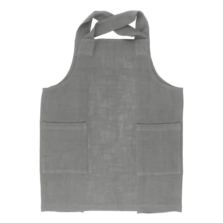 Gray 42x30 Mrs A Cotton Baker’s Smock Apron