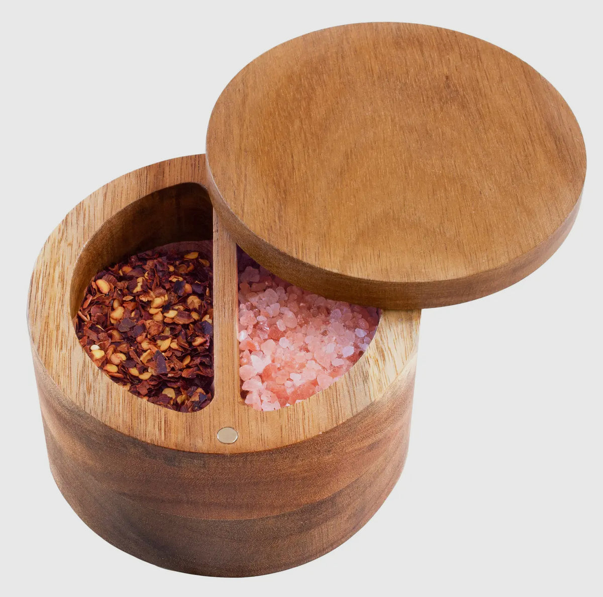 Acacia Duet Salt Box