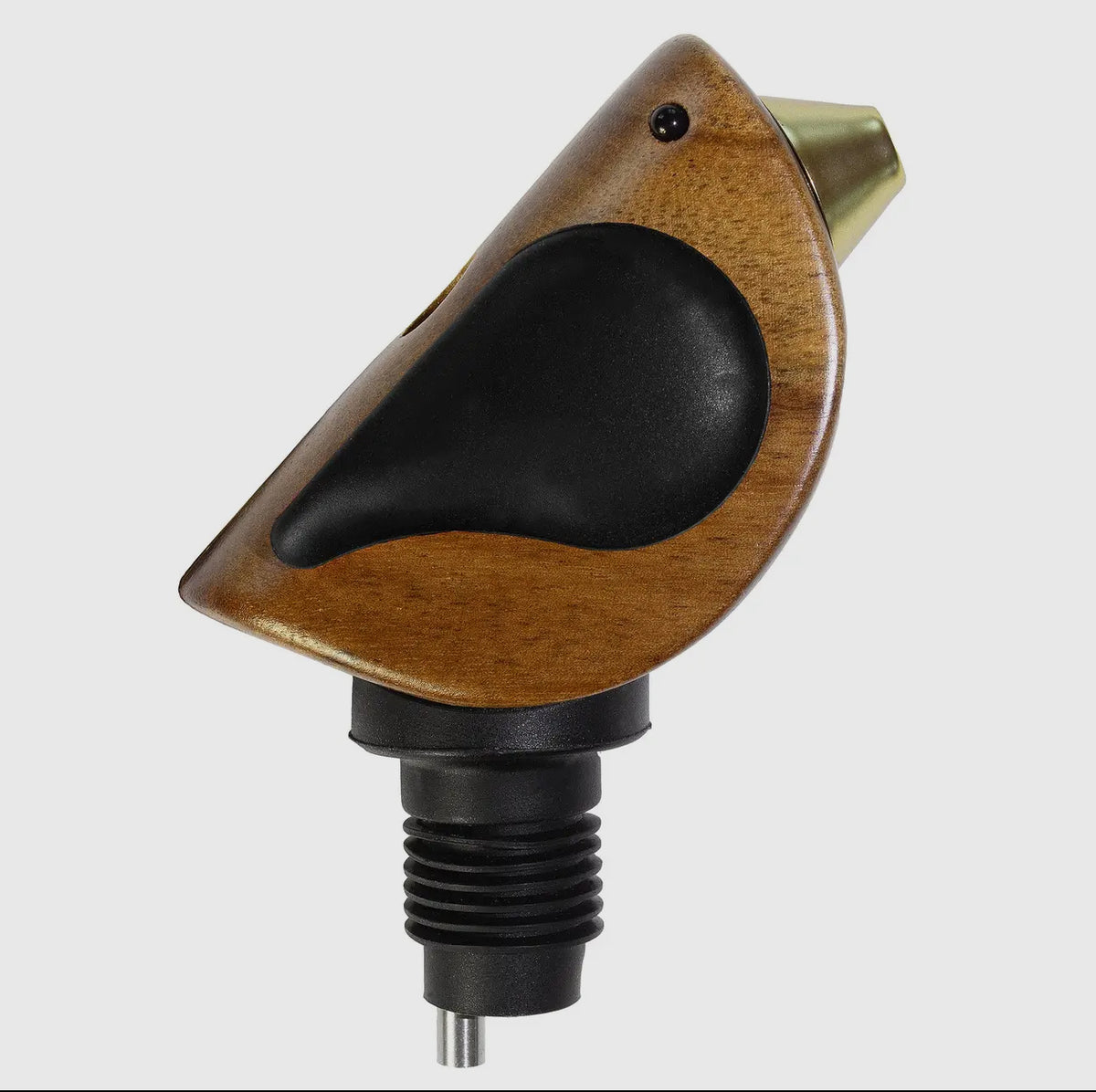Songbird Wine Bottle Pourer Black