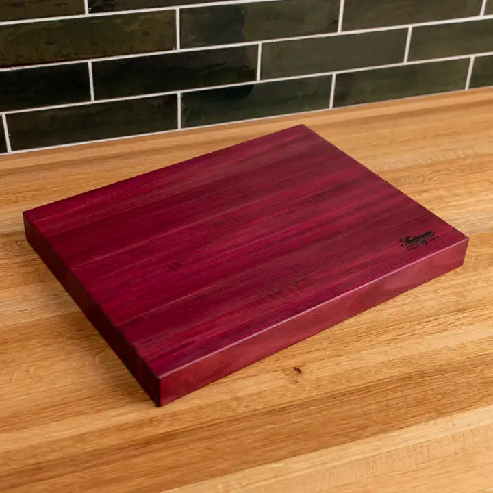 12x16 Purple Heart Butcher Block