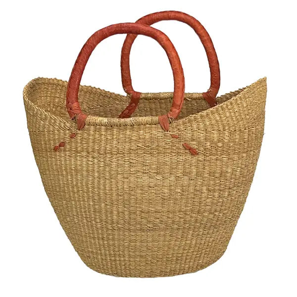 Natural Thin Rim Shop Tote