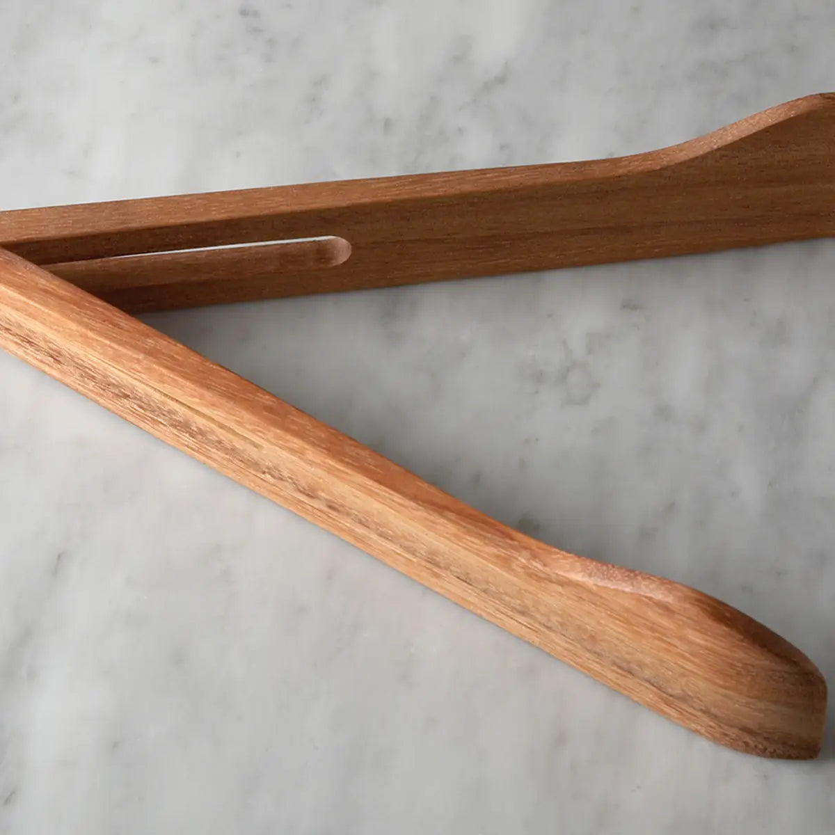 12" Acacia Spring Salad Tongs