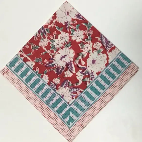 Napkin Camelia Red