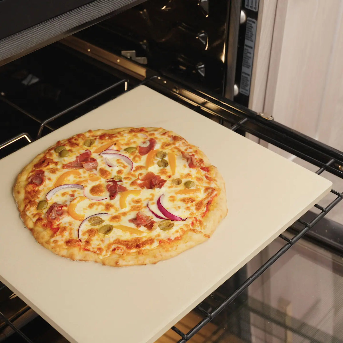 14"x16" Pizza Stone Rectangular Cordierite Unglazed
