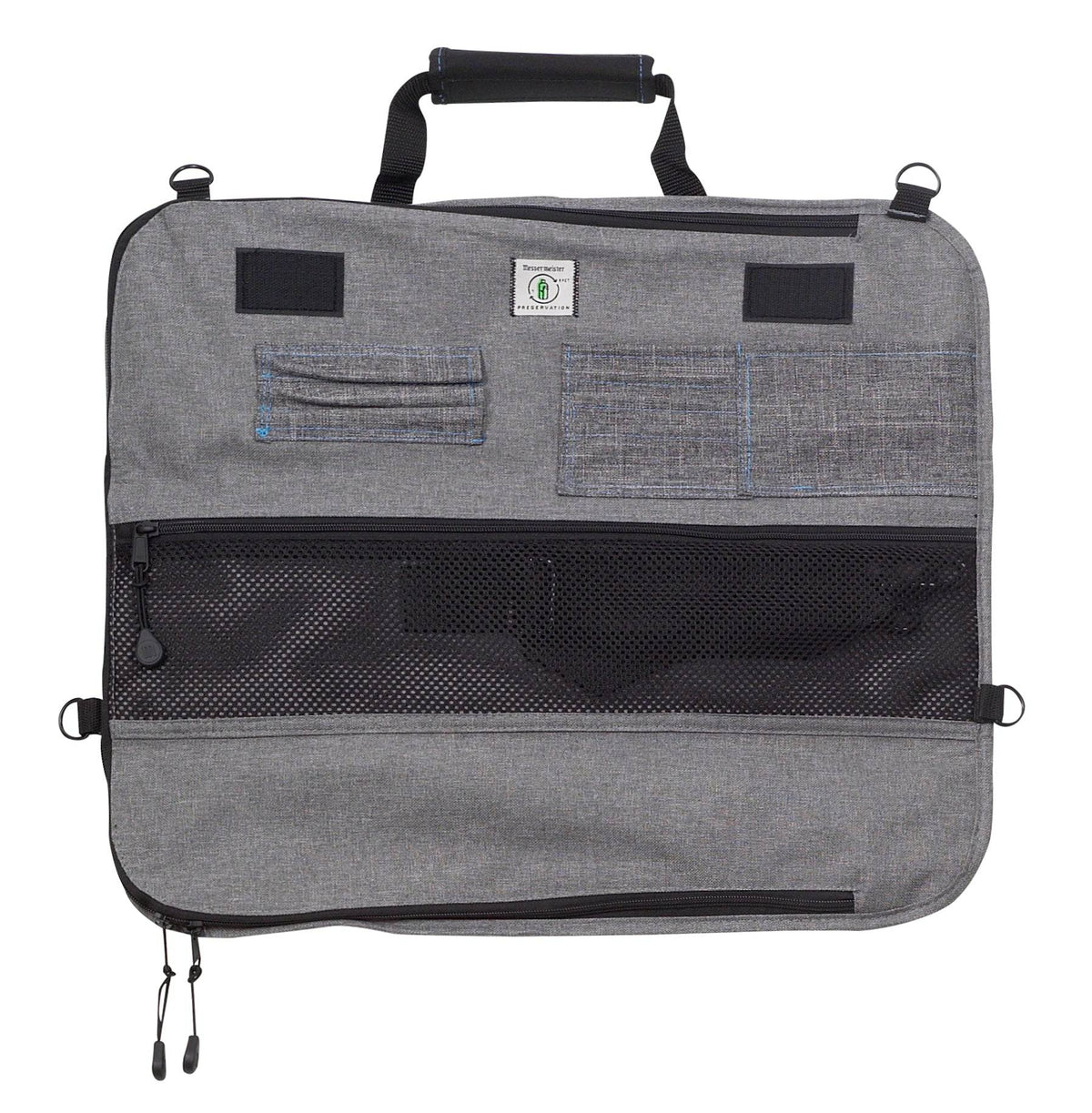 Preservation Knife Roll, Heather Gray, 8 Pocket