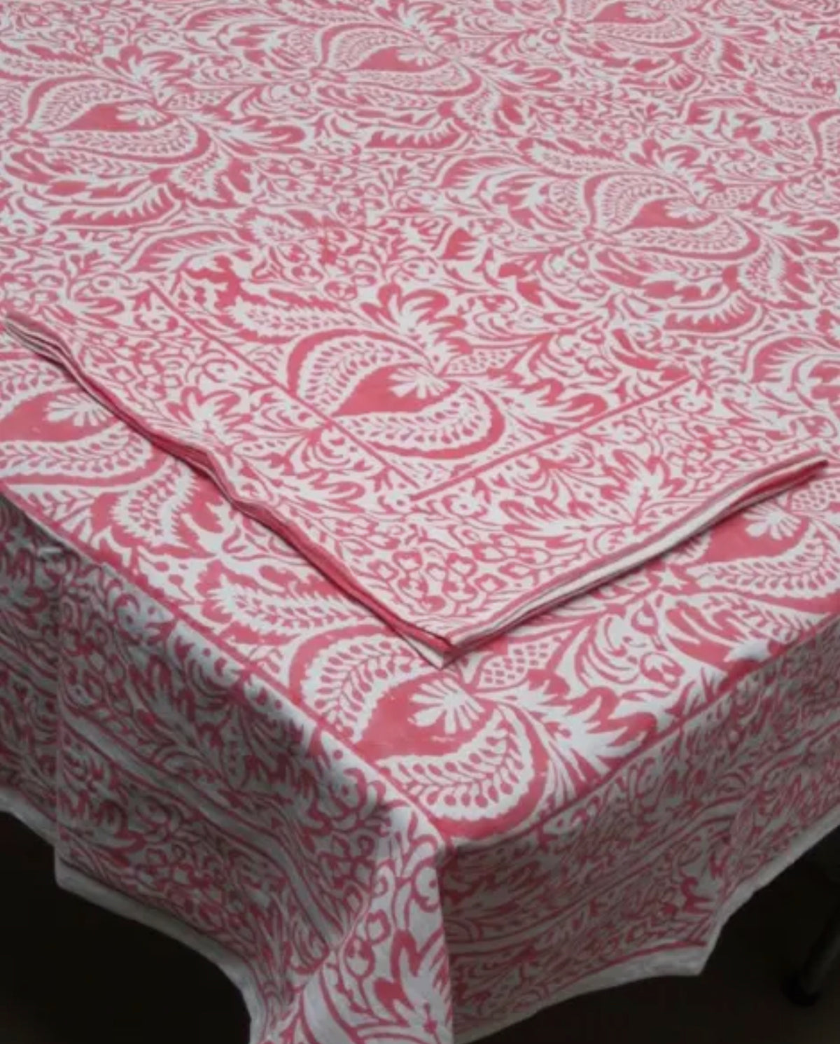 Tablecloth 60x60 Cypress Coral