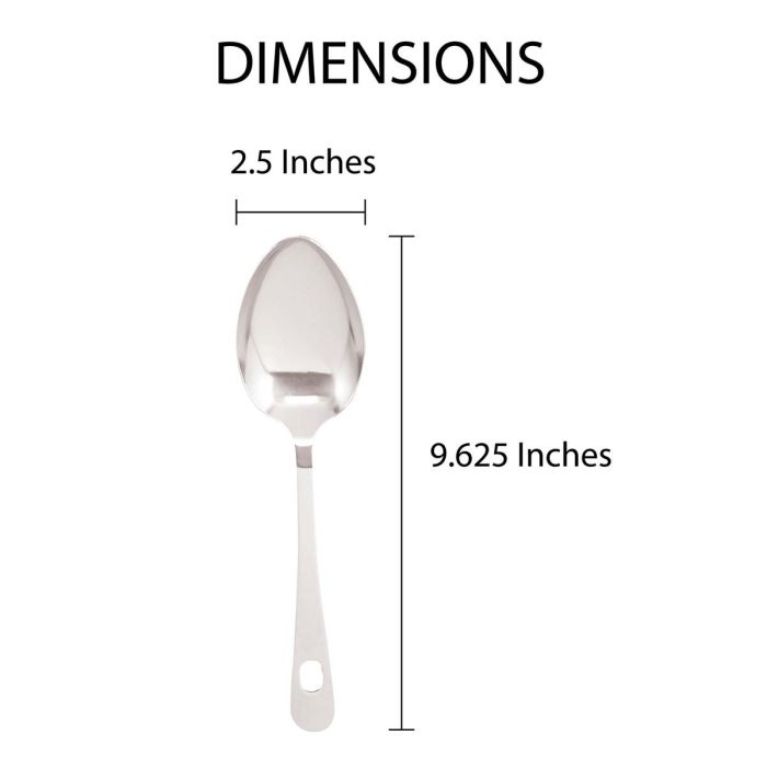 Solid Serving Spoon 9" S/S