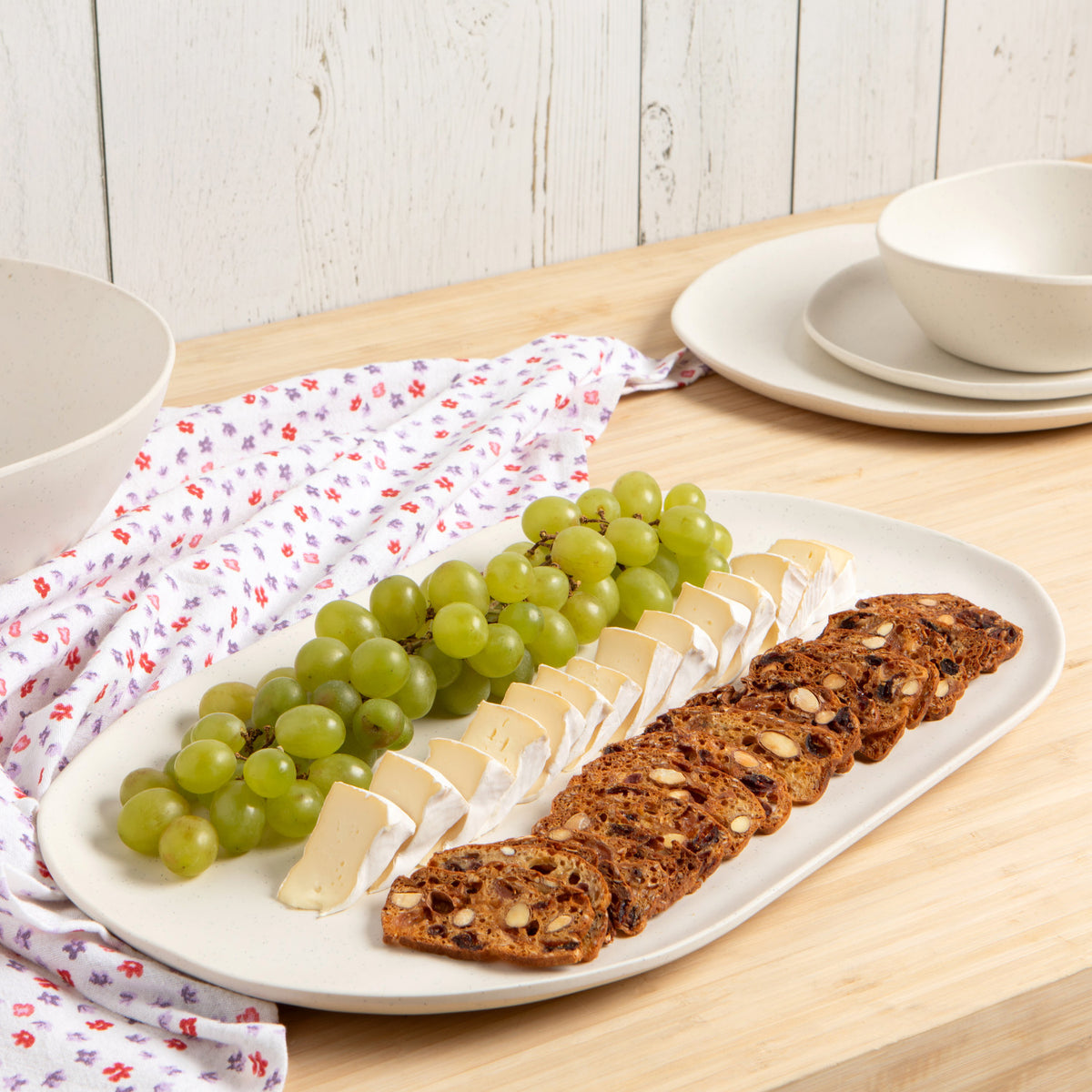 Vanilla Fresco Melamine Platter