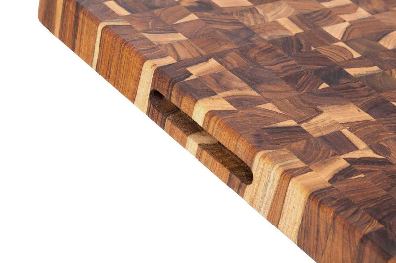 End Grain 20x15 Butcher Block Board w/Hand Grips